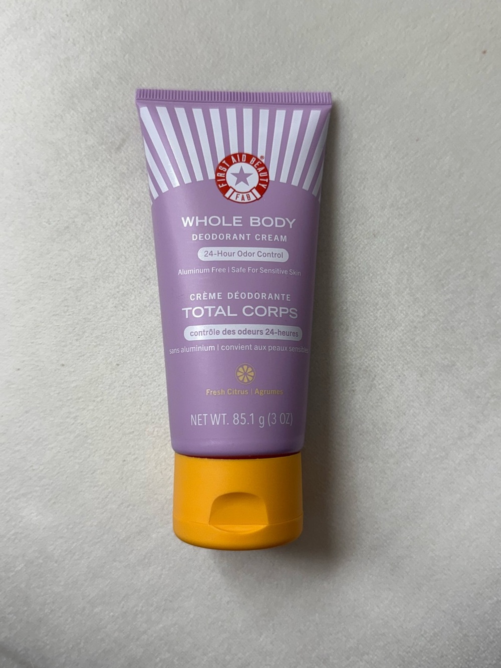 First Aid Beauty Whole Body Deodorant Cream